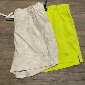 North face womens classic v shorts (2 pack)